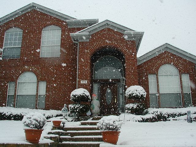 Whitman Drive in the Snow
