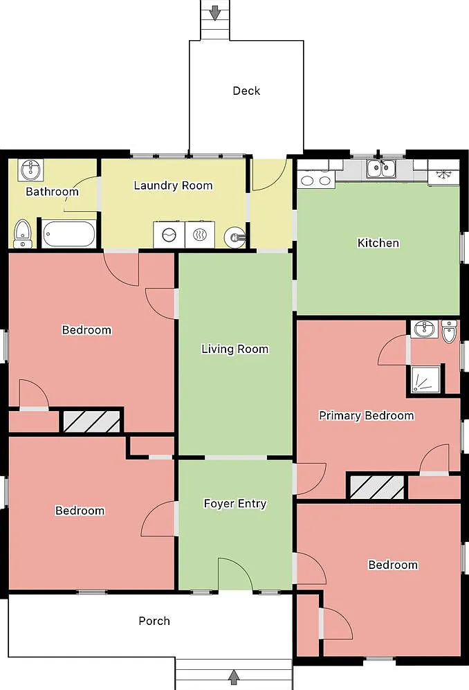 3-Bed 2-Bath Century House in Wahouma Community — Photo 3