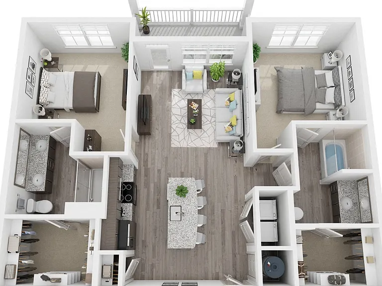 The Flats at Ballantyne Apartments — Photo 36