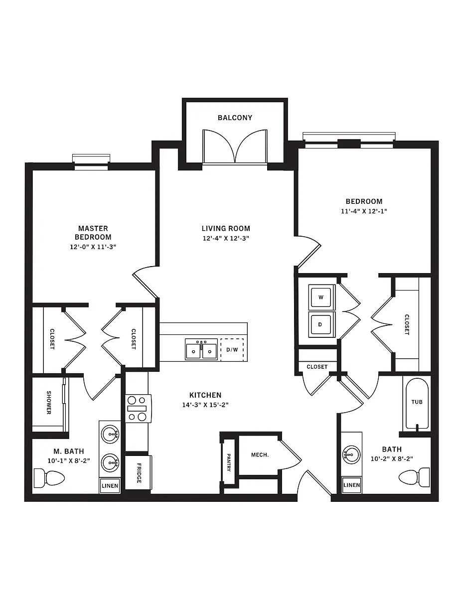 Floor plan B2