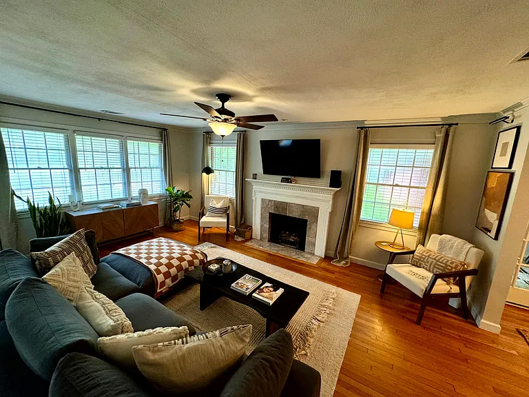 Family / living room off of the front door