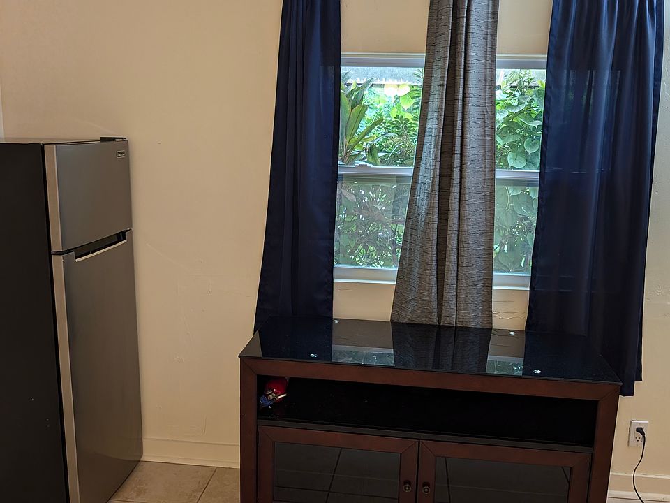8 cubic foot refrigerator with separate freezer. Window is brand new, highly energy efficient and double glazed to keep out heat and noise.