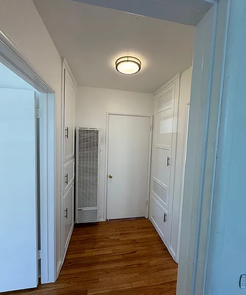 Hallway with extra storage