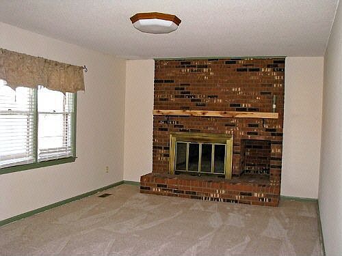 Living Room with Fireplace
