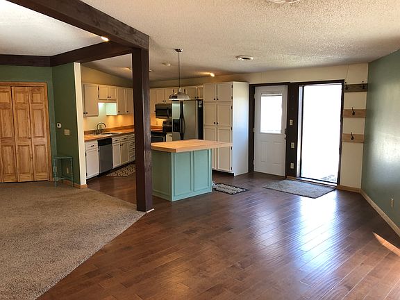 living room to kitchen