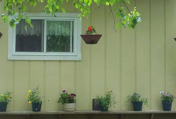 Side of house
