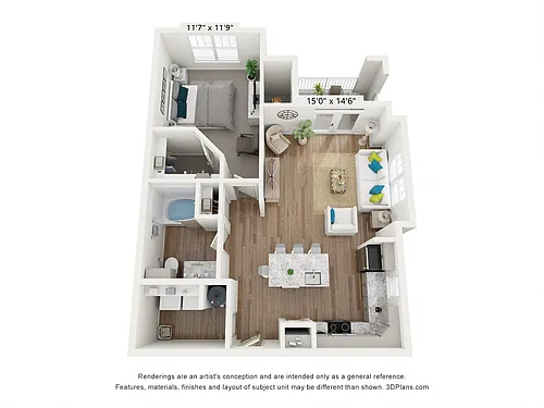 Floor plan The Coastal