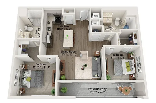 Floor plan B23