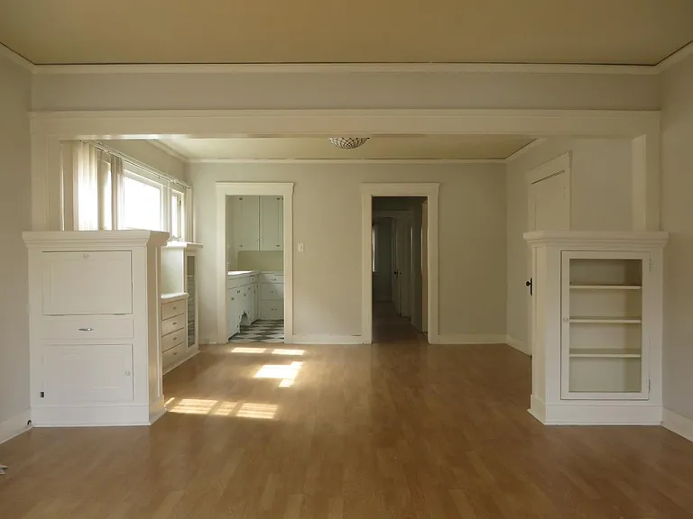 Bright and spacious living and dining rooms