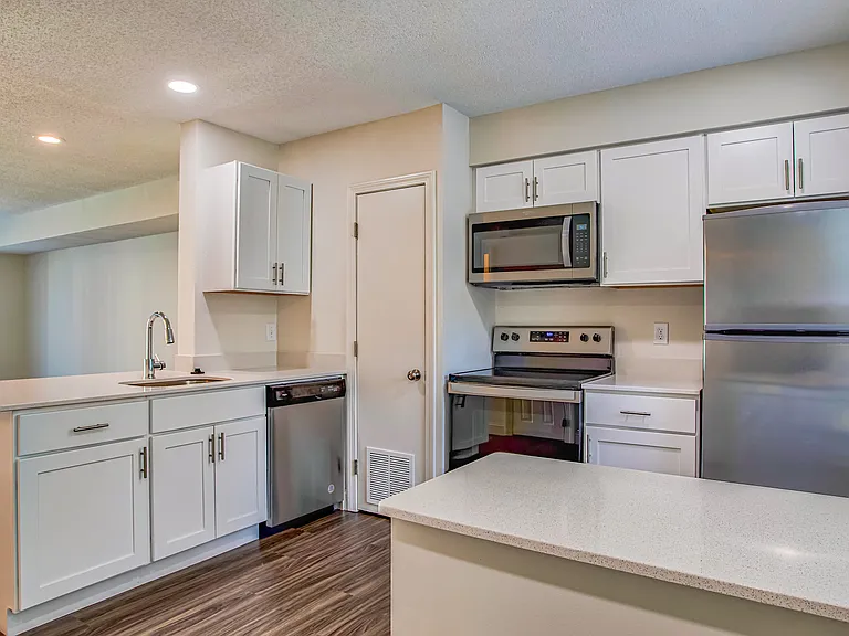 Elegantly renovated kitchens with modern finishes