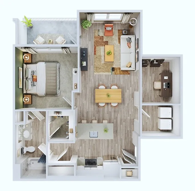 Floor plan 1D
