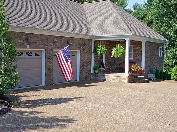 Side entrance & garage