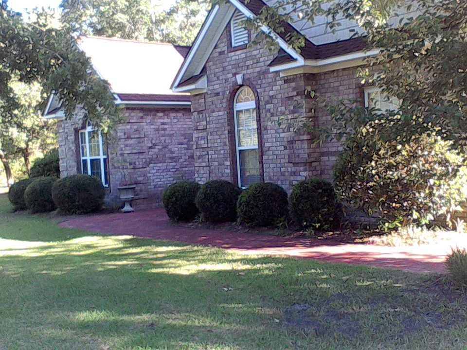 Side view of house