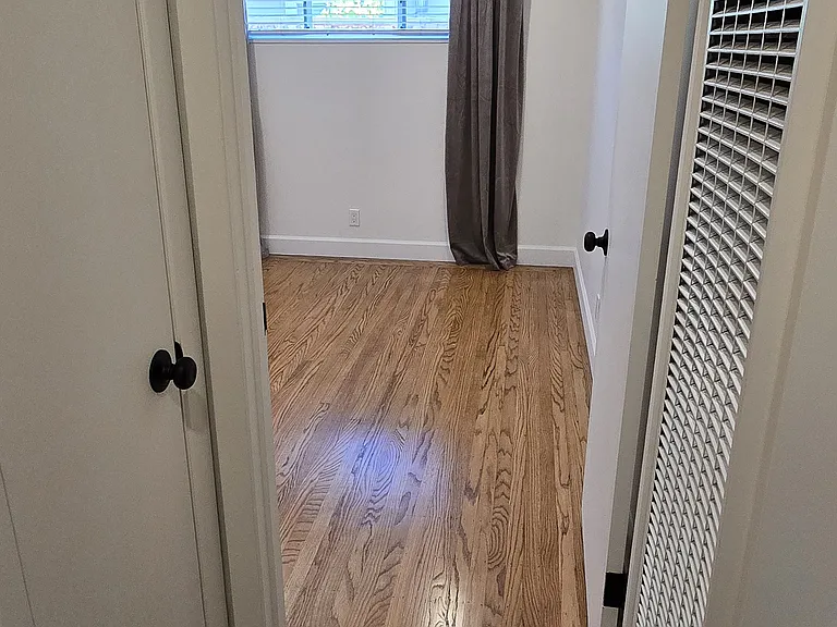 Coat closet in front hallway.