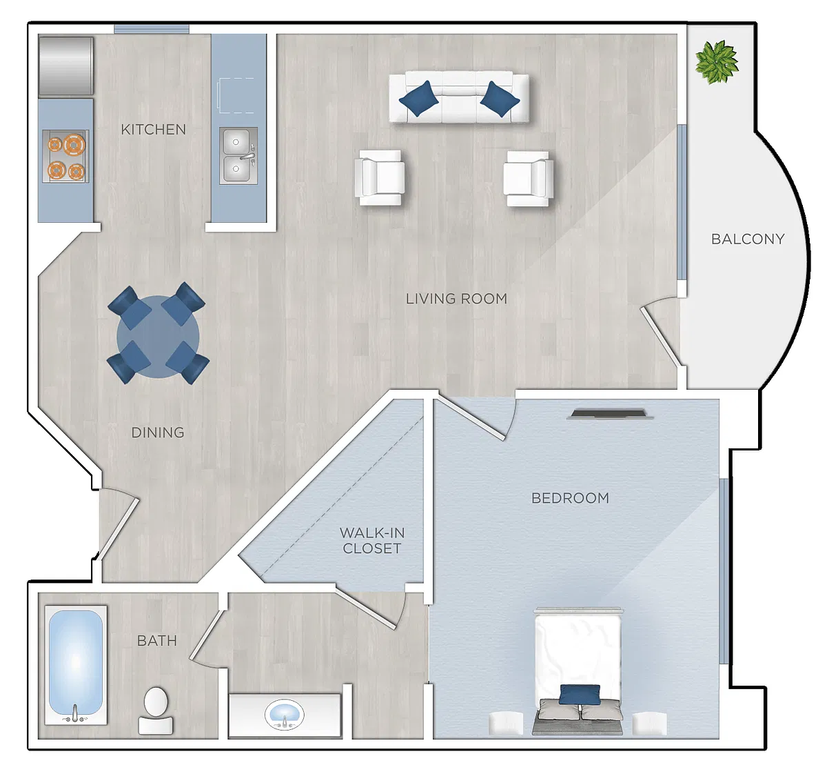 Floor plan G