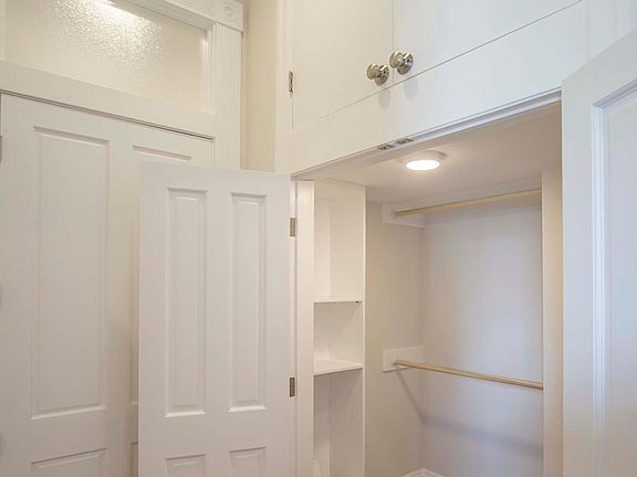 Walk-in closet with storage above in each bedroom, plus huge hall closet, pantry and laundry room storage