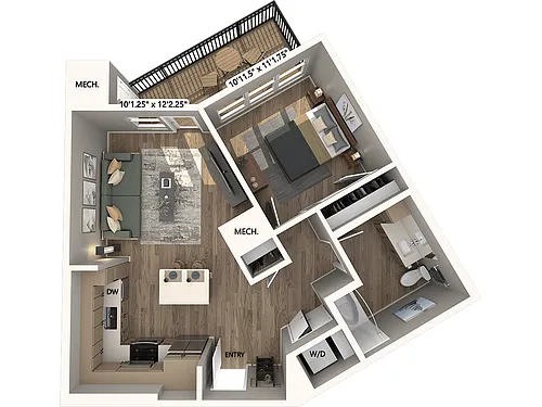 Floor plan A11