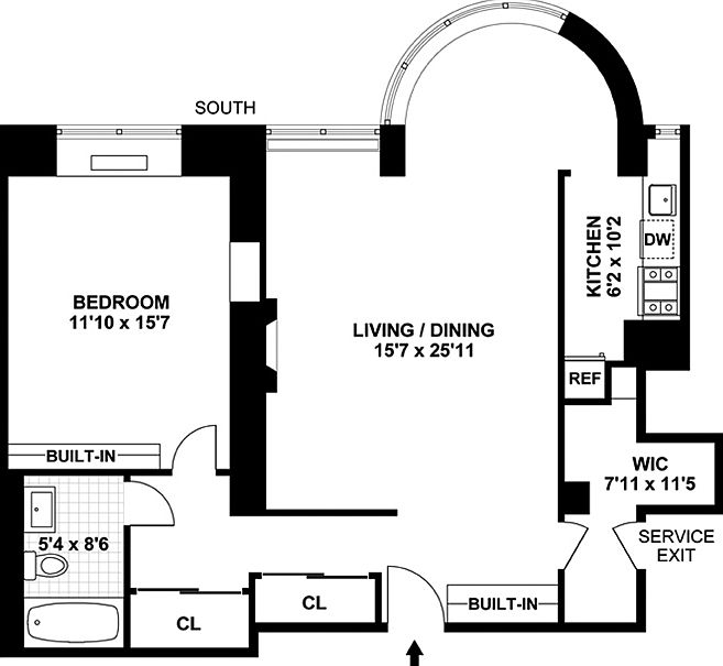 1st image of 17 W 54th St APT 4C