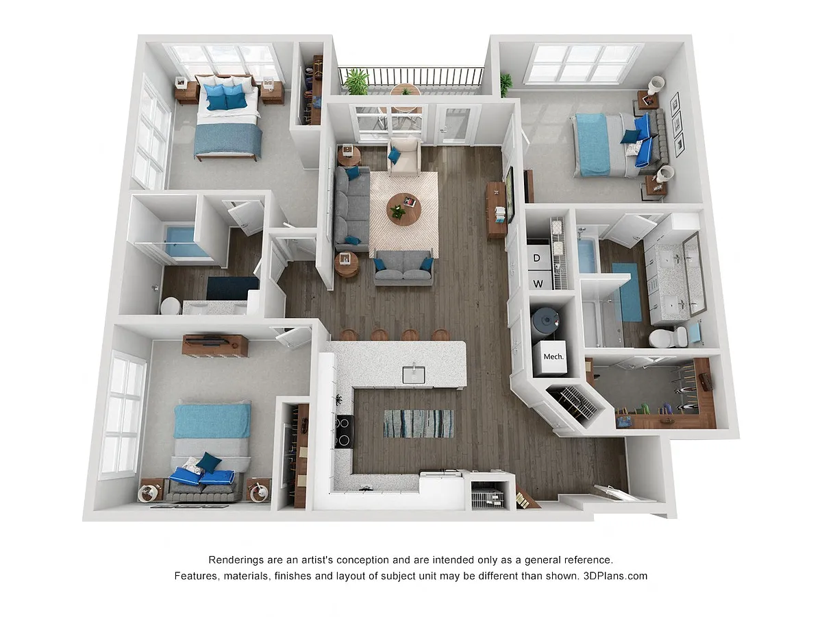 Floor plan C1