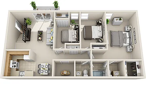 Floor plan Southern Magnolia