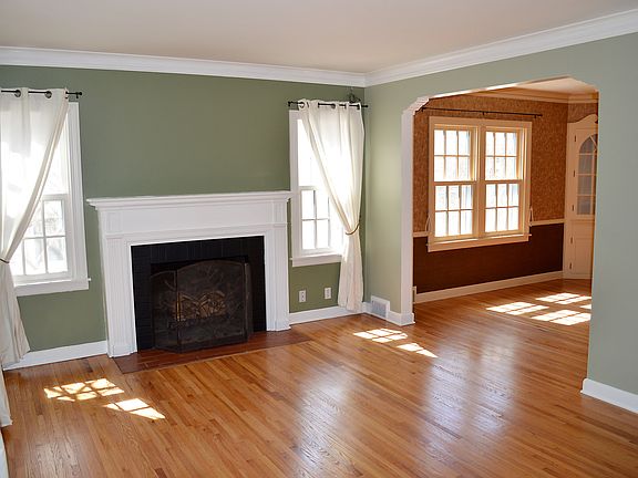 Refinished hardwoods floors