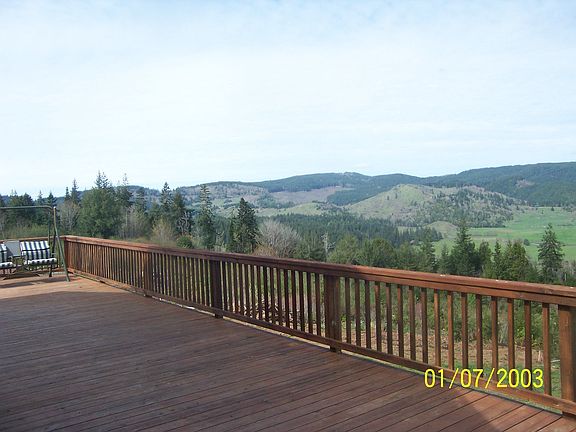 View from deck