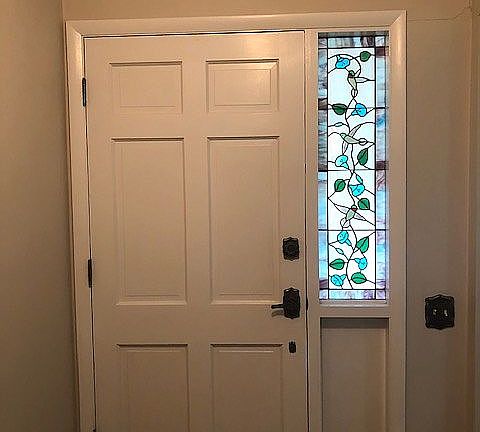 Custom made stained glass