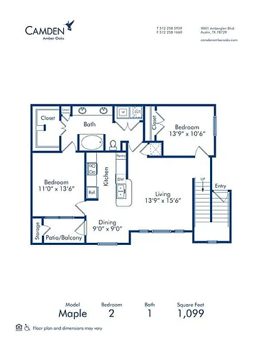 Floor plan Maple