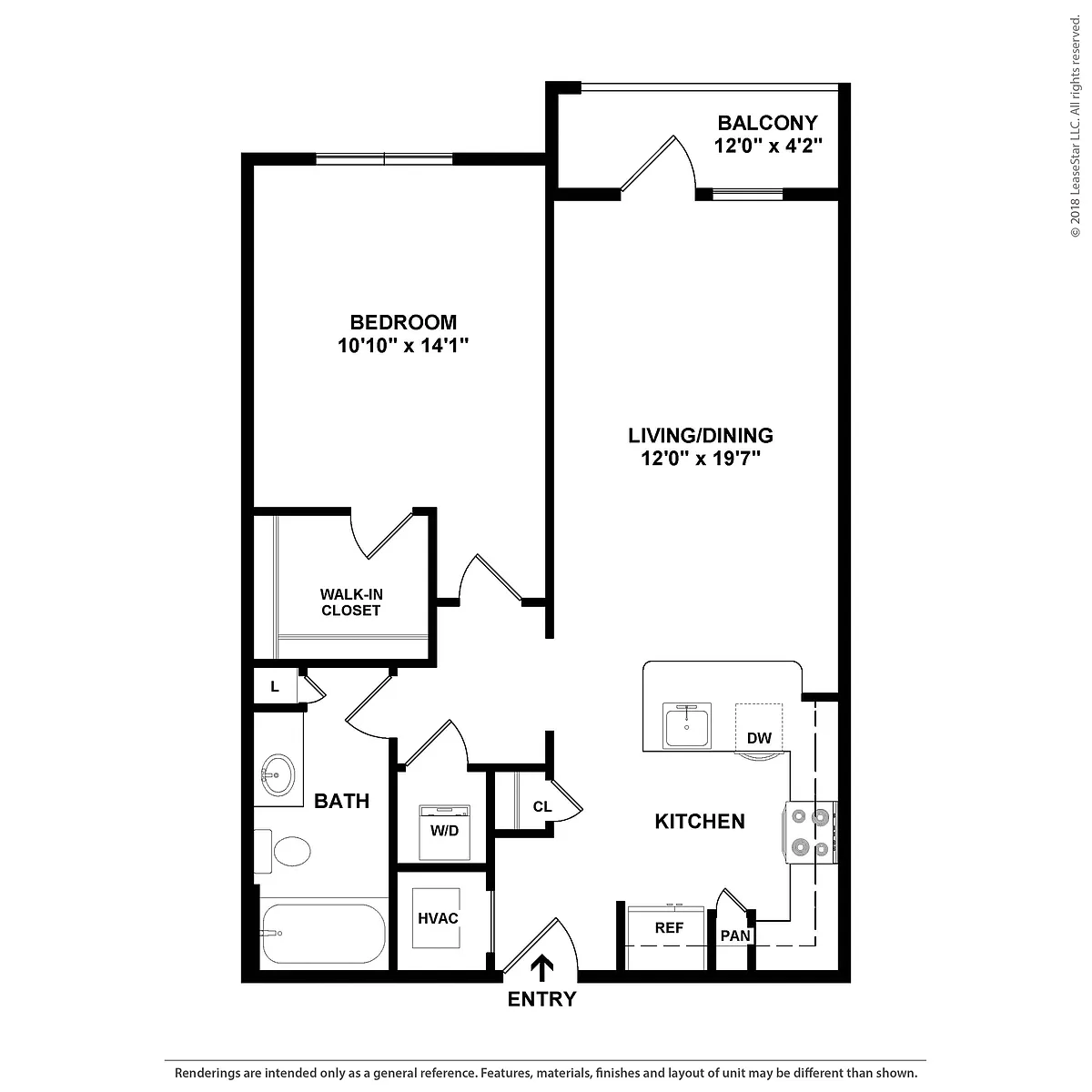 Floor plan A12