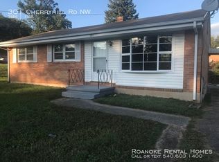 301 Cherryhill Rd NW, Roanoke, VA 24017