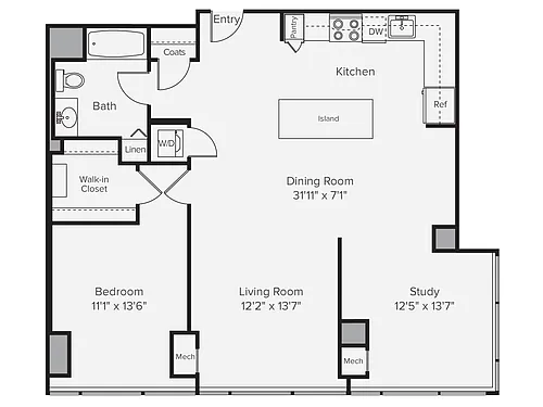Floor plan A3L