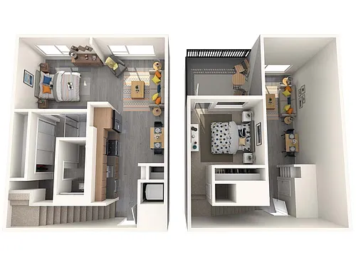 Floor plan Pitcairn w/ Den