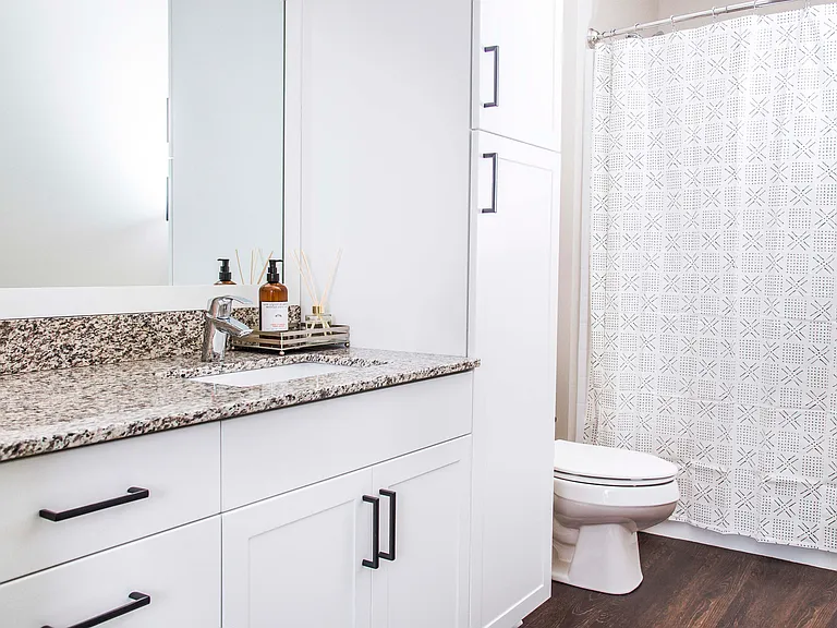 Two-Bedroom Apartment Bathroom