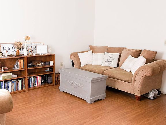 Nice size living room, can easily fit two large couches. 