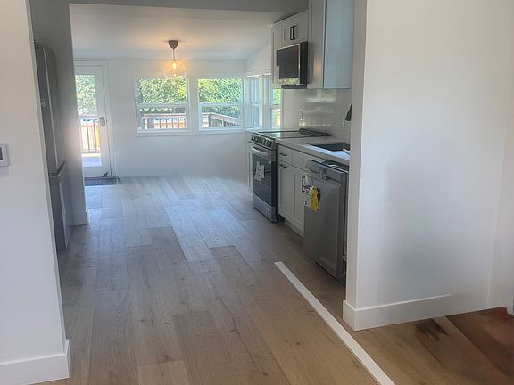 kitchen from front dining area