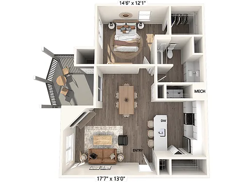 Floor plan A1