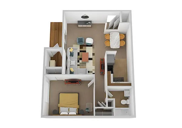 Floor plan The Ash - A1W