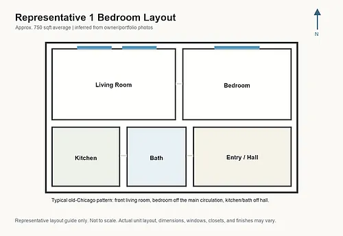 Floor plan Two Bedroom