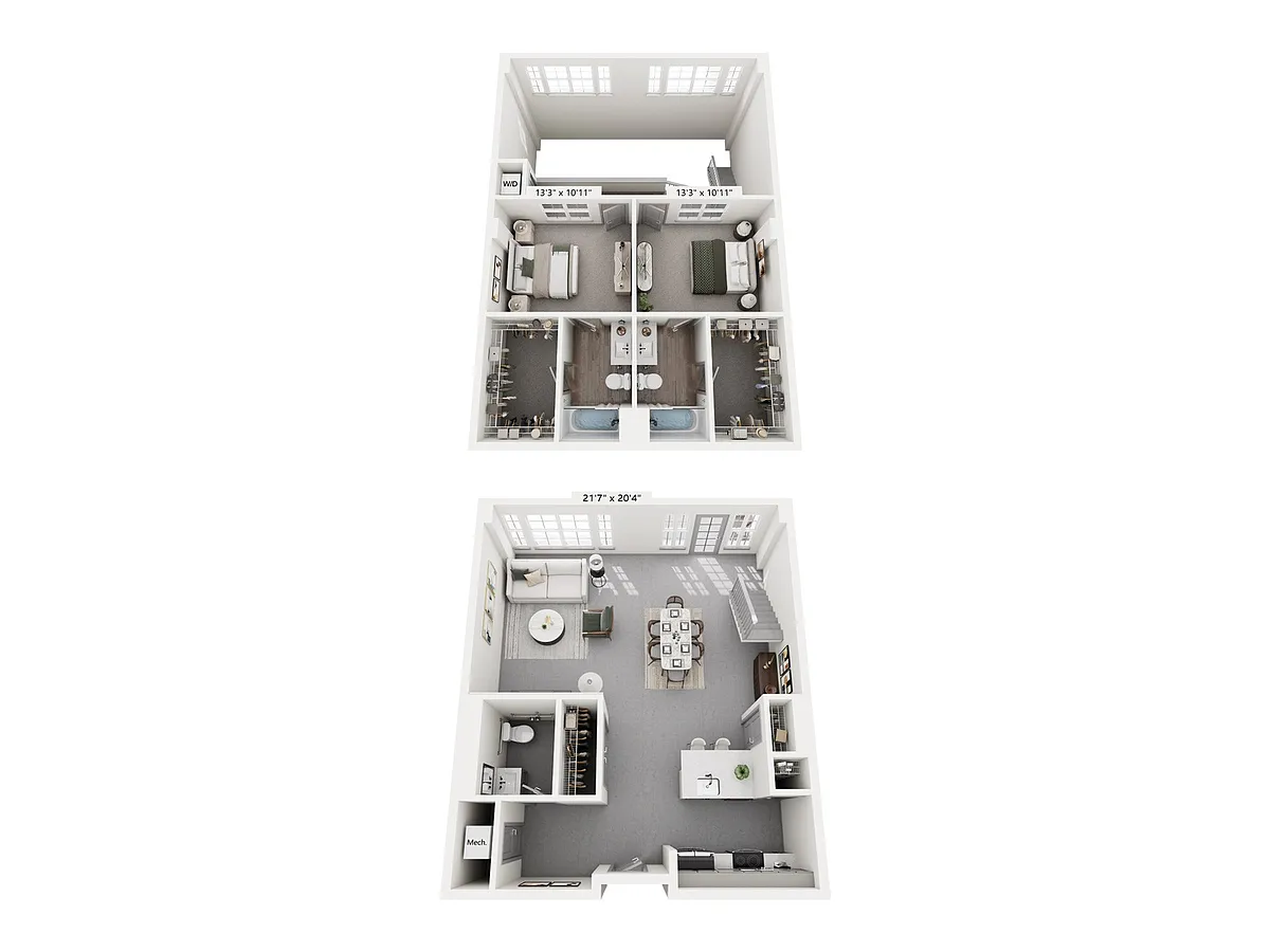 Floor plan Stuart | Live-Work