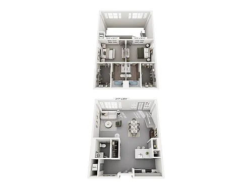 Floor plan Stuart | Live-Work