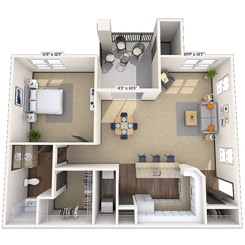 Floor plan The Shiloh