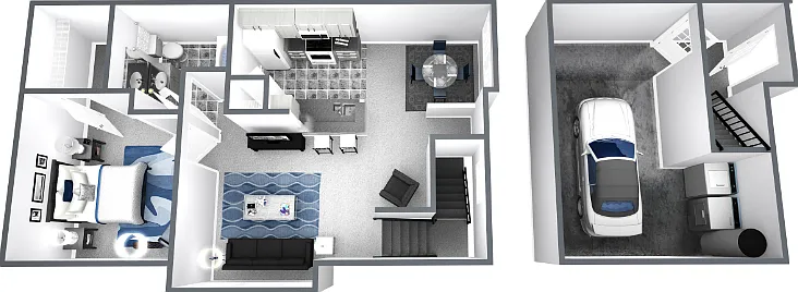 The Hampton Floorplan Diagram