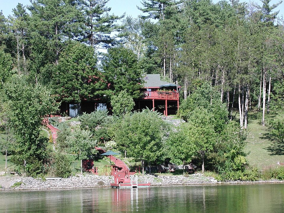 View of property from lake