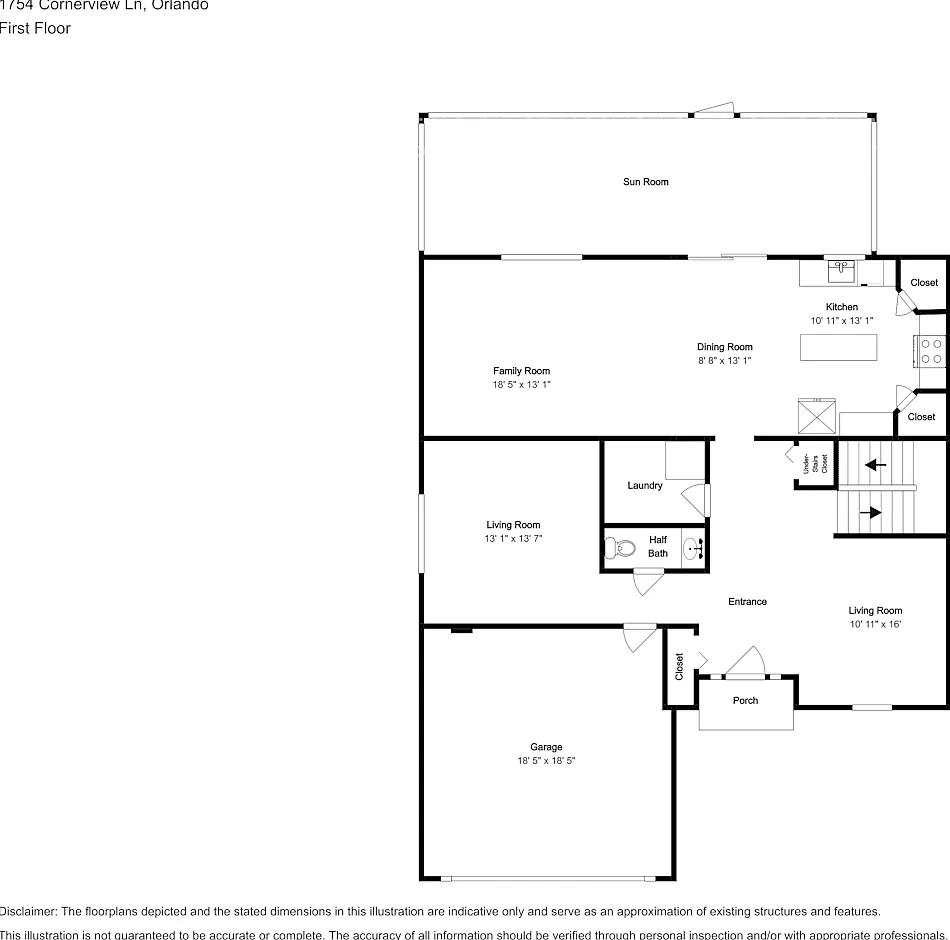 1754 Cornerview Ln Orlando, FL 32820 — Photo 2