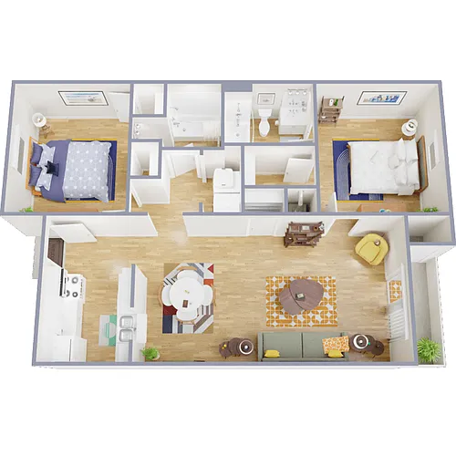Floor plan Burton
