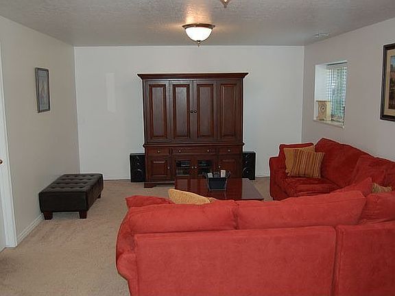 Large lower level family room