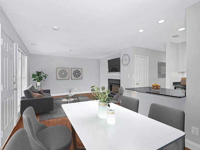 Open living spaces