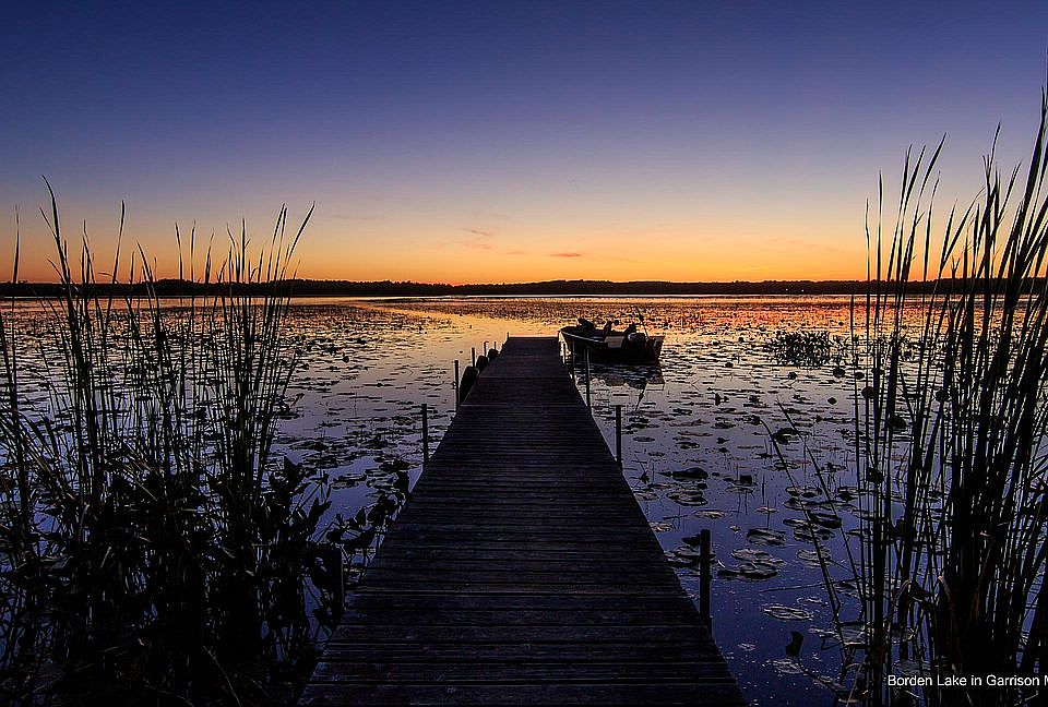 Sunset on Borden