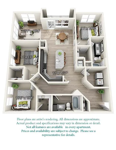 Floor plan C1