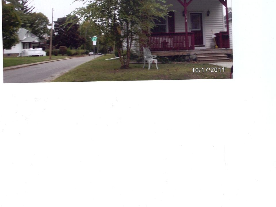 Front view of house.